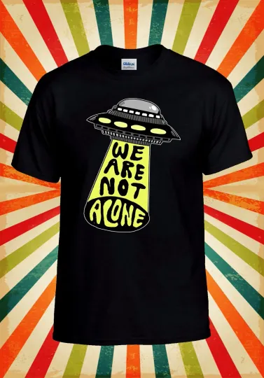 Discover UFO We Are Not Alone Alien Space Cool Men Women Unisex Baseball T Shirt Top 2927