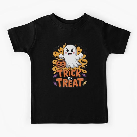 Discover Trick Or Teeth Crew Dental Halloween Kids T-Shirt
