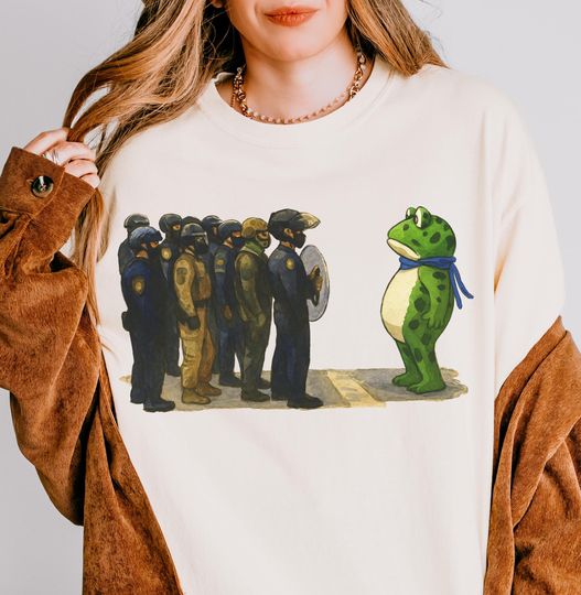 Discover Portland Freedom Frog Anti Ice T-shirt, Resistance Tee, Protest Shirt, Anti Trump Pro Immigration Shirt, Portland Frog Activist Tee