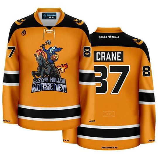 Discover Sleepy Hollow Horsemen Mythical Hockey Jersey