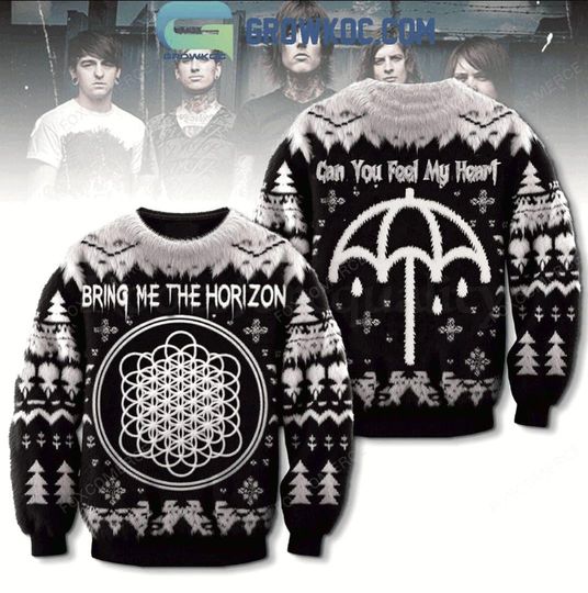 Bring Me The Horizon Can You Feel My Heart Ugly Sweater 2025
