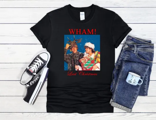 Discover Wham Last Christmas Man Cool Men Women Unisex T Shirt Hoodie Baseball 2265