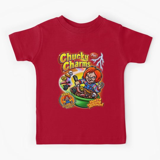 Discover Chucky Charms V2 Kids T-Shirt