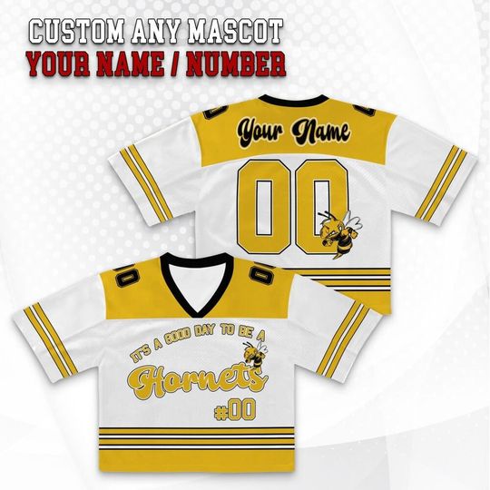 Discover Customized It's A Good Day To Be Mascot Team College Footballl Jersey, Mascot Crop Jersey, Custom Football College Jersey 30925HC9