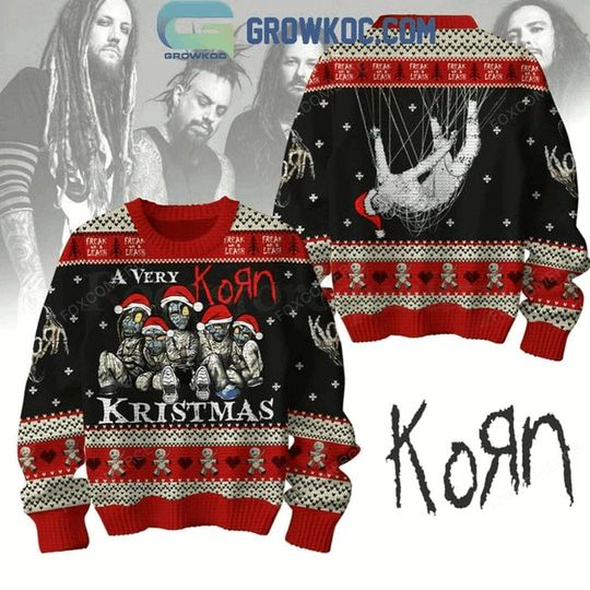 Discover Korn A Very Korn Christmas Ugly Sweater