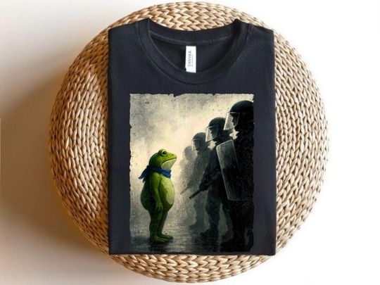 Discover Frogs Against Fascism Shirt, Anti Fascism Tee, Portland Frog, Political Awareness tshirt, Human Rights, Protest Movement, Resist, Anti Trump