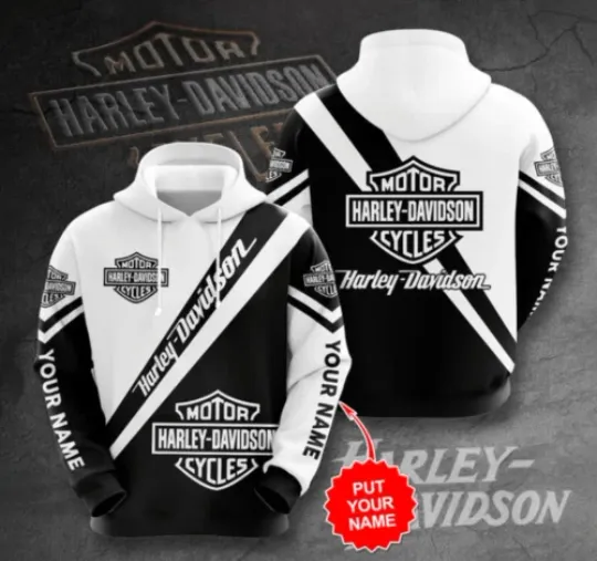 Personalized Harley Racing Davidson 3D Hoodie