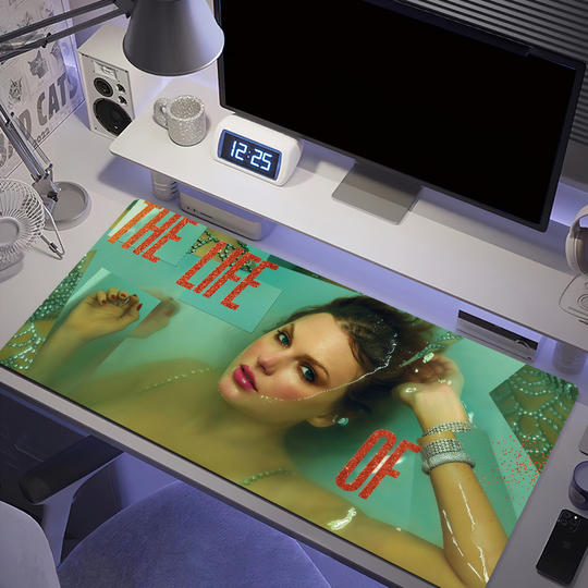 Discover Mouse Pad Anti-fray Home Showgirl Custom Ergonomic T-Taylor Office Rubber Singer Large of Desk Mat Keyboard PC a Swift Non-slip