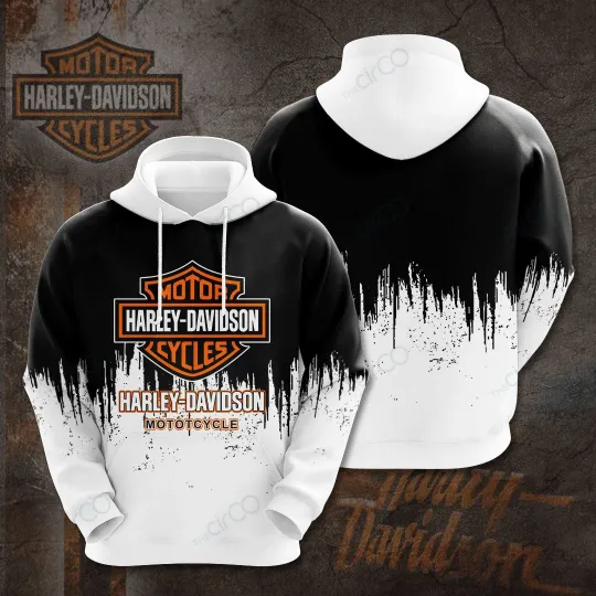 Discover Personalized Harley Racing Davidson 3D Hoodie , Unisex Adults S-5XL
