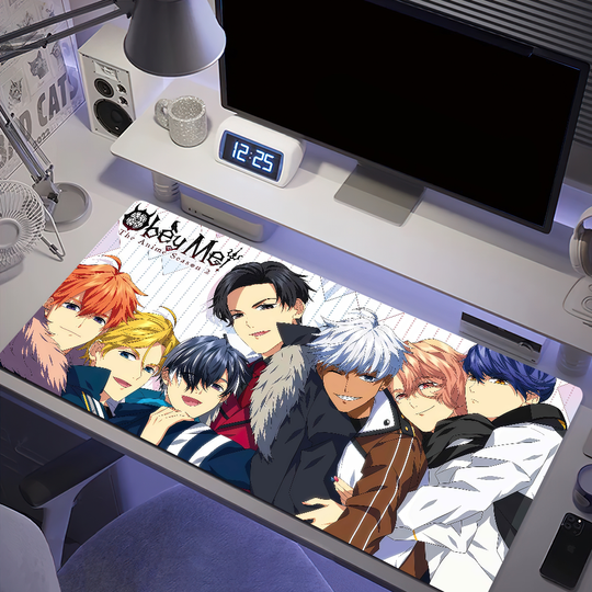 Discover Obey M-Me game Mouse Pad Anti-fray Home Custom Ergonomic Office Rubber Large Desk Mat Keyboard PC Non-slip