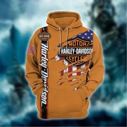 Discover Harley Racing Davidson 3D Hoodie , Unisex Adults S-5XL