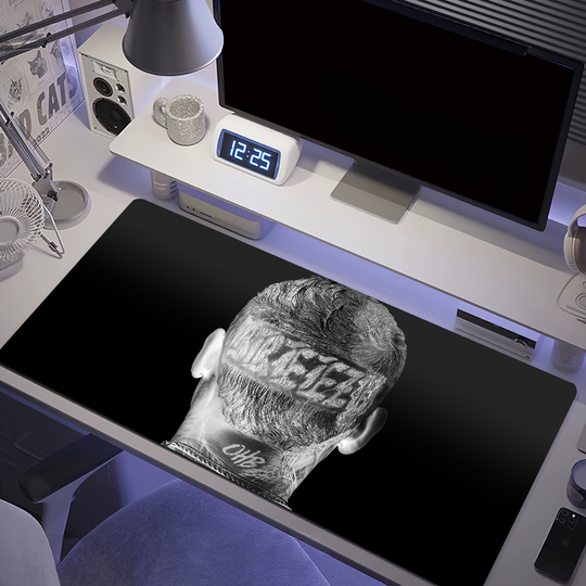 Discover Chris Brown breezy singer Mouse Pad Anti-fray Home Custom Ergonomic Office Rubber Large Desk Mat Keyboard PC Non-slip