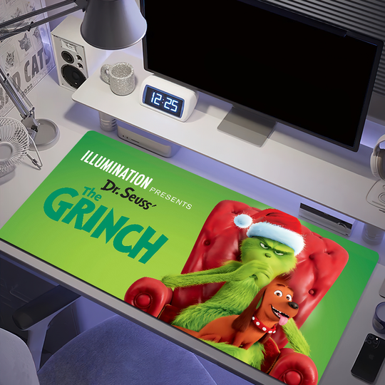 Discover G-funny character Funny cartoon Christmas Mouse Pad Anti-fray Home Custom Ergonomic Office Rubber Large Desk Mat Keyboard PC Non-slip