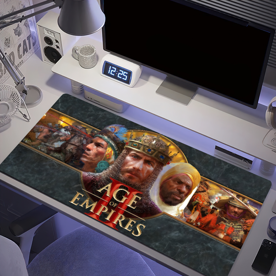 Discover Age of Empires II Definitive Edition Mouse Pad, Gamer Desk Mat, Large Desk Mat, Desk Accessories, Home Office, Dorm Decor, Coworker Gifts