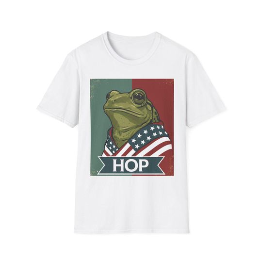 Discover Portland Frog Hop Unisex T-Shirt, Oregon Nature Humor Tee, Frog Fans Gift, Outdoor Explorer Shirt, Portland Adventure Apparel