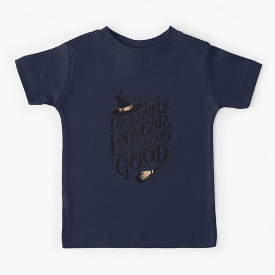 Discover I Solemnly Swear That I Am Up to No Good - Wizard Kids T-Shirt
