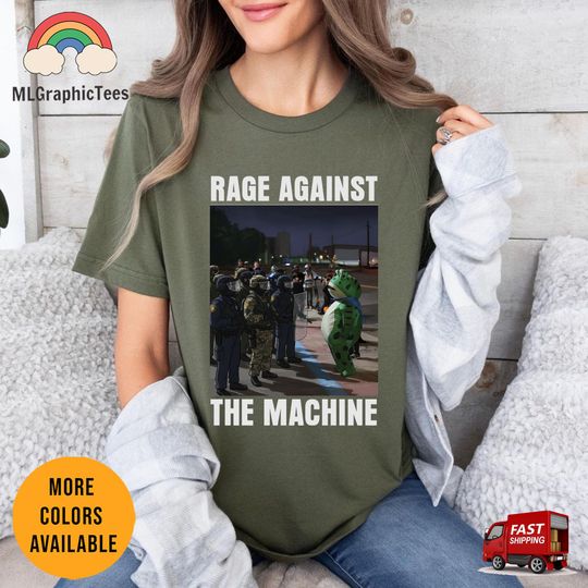 Discover Portland Frog Anti-ICE Shirt, Portland Frog Protester Shirt, Anti ICE Tee, Activist Shirt, Resistance Shirt, Deportation Resistance