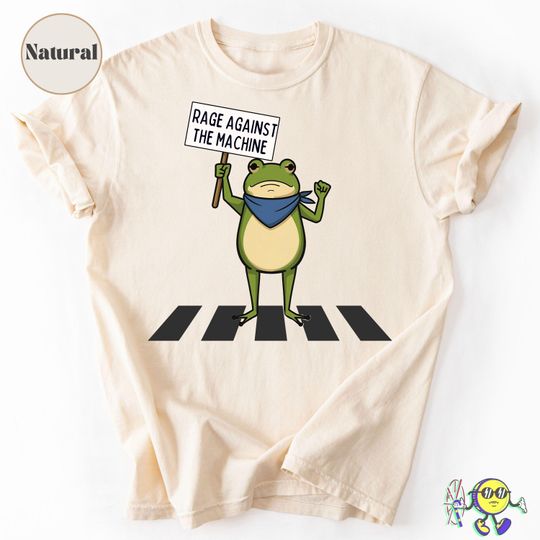 Discover Portland Frog shirt: Rage Against, Abolish ICE Anti Fascism Peaceful Protest Shirt