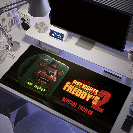 Discover Mouse Pad F-Freddy's Anti-fray Home Movie Custom Five 2 Nights Ergonomic Office Rubber Large Desk Mat at Keyboard PC Non-slip