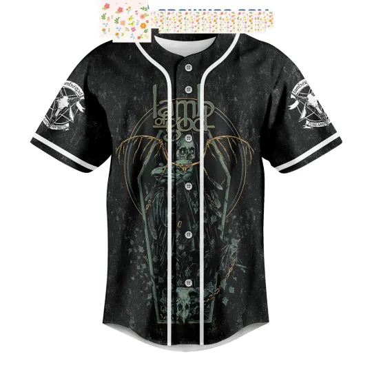 Discover Lamb Of God The Congregation Personalized Baseball Jersey