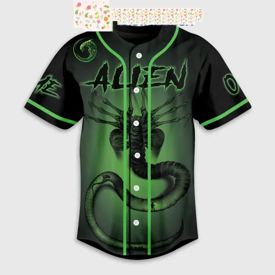 Discover Alien I'm Telling You It's Here Personalized Baseball Jersey