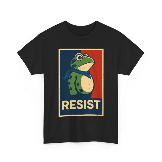 Discover Portland Frog Protest Retro Vintage T-Shirt