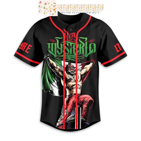 Rey Mysterio The Master Of The 619 Personalized Baseball Jersey