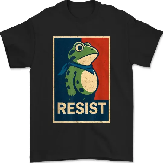 Discover Portland Frog Protest Retro Vintage Unisex T-Shirt
