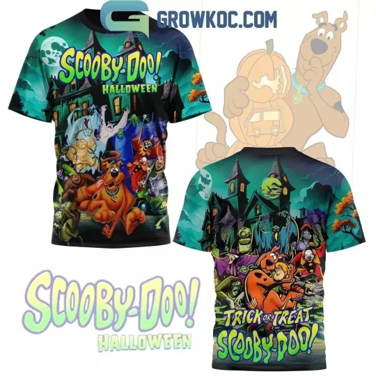 Scooby Doo Halloween Trick Or Treat T-Shirt 3D