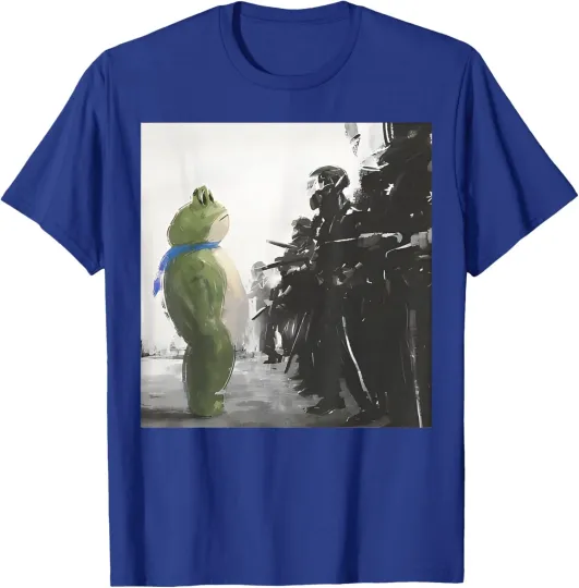 Discover Retro Vintage Funny Portland Frog Protest Unisex T-Shirt