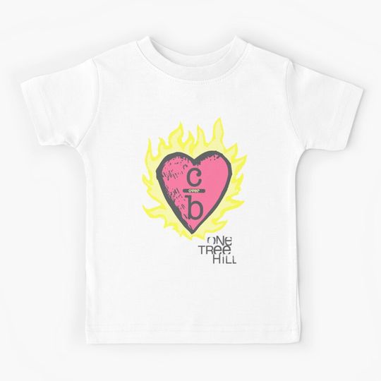 Discover One tree hill- Burning Heart Kids T-Shirt
