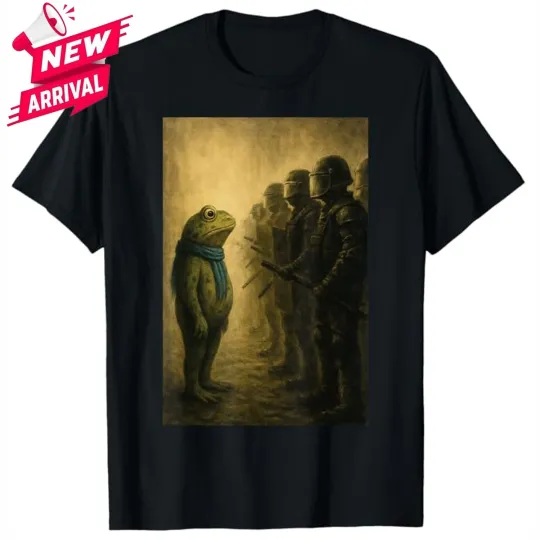 Discover Portland Frog Protest T-Shirt Gifts - All Size