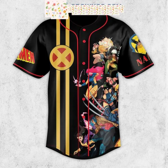 Wolverine X-Men 97 Fan Personalized Baseball Jersey