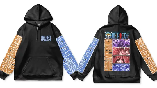 One Piece Luffy Anime Manga Kapuzen Hoodie Sports Hooded Sweater Coat