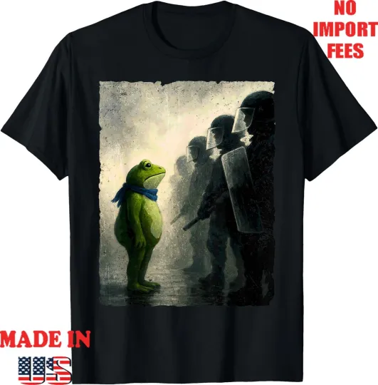 Discover Portland Frog Funny City Art - Portland Frog Protest T-Shirt, Unisex Tee