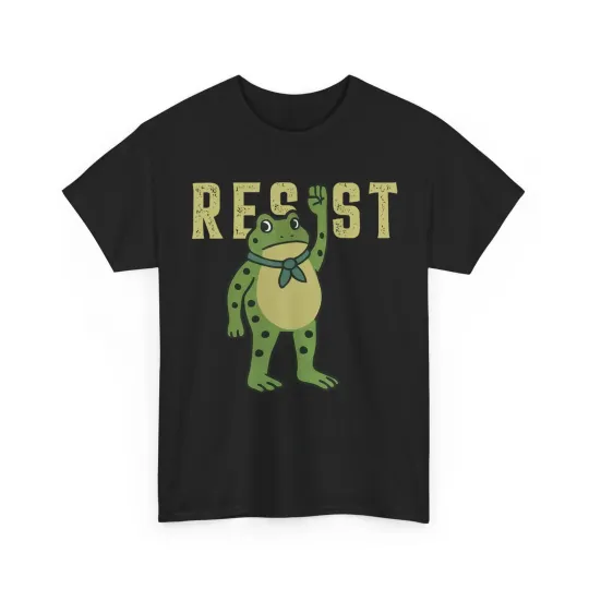 Discover Resist Frog Portland Frog Protest for Men Women T-Shirt