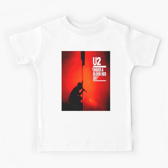 U2 Rock band Retro Tour Singer Vintage Music Kids T-Shirt