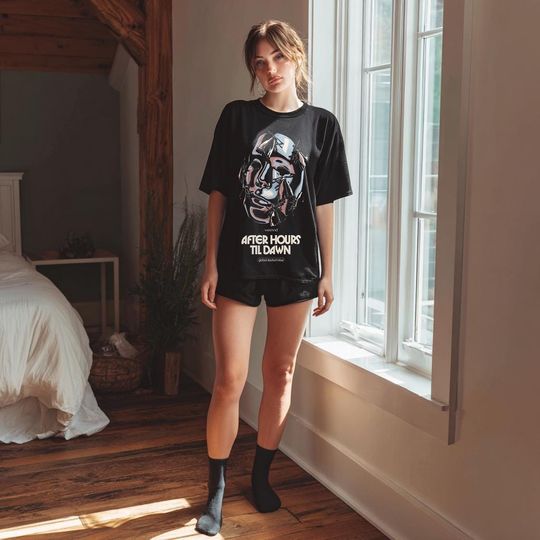 Weeknds After Hours Til Dawn Tour Relaxed Fit T Shirt | XO Concert Merch Tee | 100 Cotton Music Fan Apparel Graphic Top