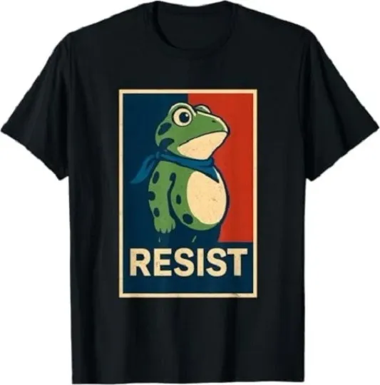 Discover Portland Frog Protest Shirt for Men and Women T-Shirt , Unisex Tees