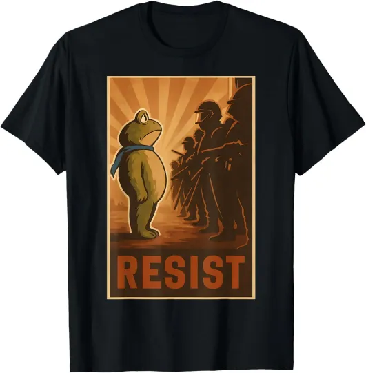 Discover Portland Frog Protest for Men and Women T-Shirt , Unisex Tees