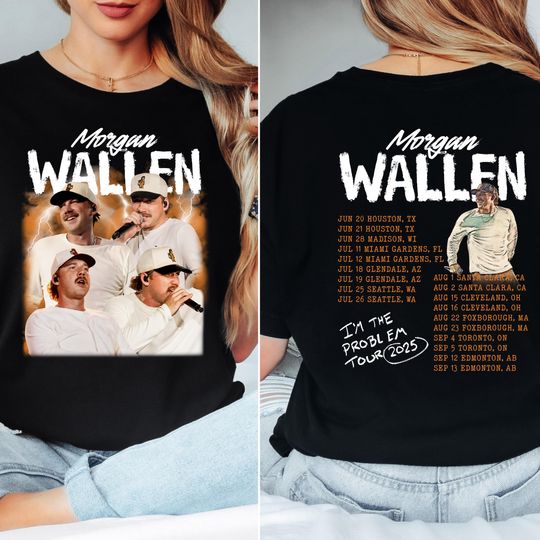 Discover Wallen Western Tour T-Shirt: Country Music Graphic Tee