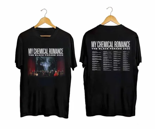 My Chemical Romance The Black Parade 2026 Tour T-shirt