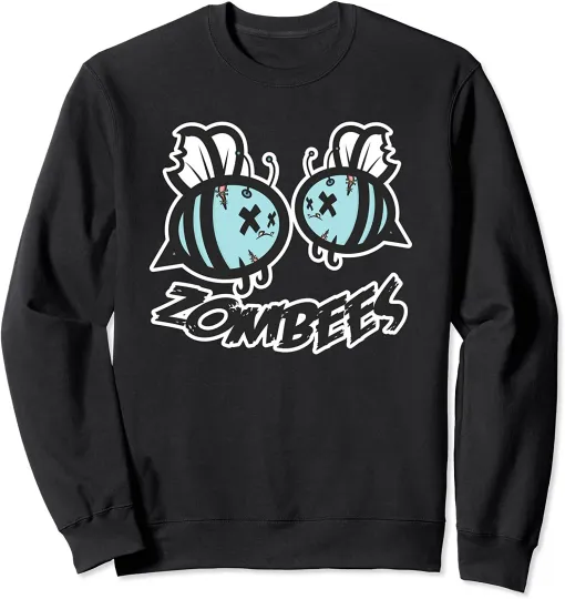Discover Funny Zombies Bees Halloween Costume Unisex Crewneck Sweatshirt