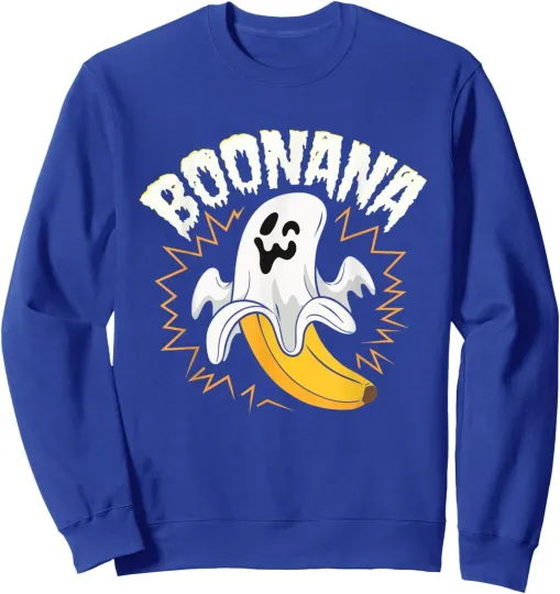 Discover Boonana Cute Ghost Banana Halloween Costume Unisex Hooded Sweatshirt