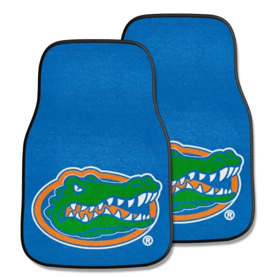 University of Florida Gators 2-Piece Vehicle Carpet Mat Set, Front Row...