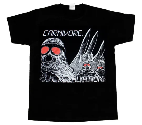 Discover 1987 Carnivore Retaliation Long Sleeve T-Shirt Black
