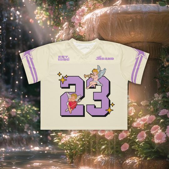 Personalized Cupid Y2k Boxy Jersey, Custom Boxy Jersey
