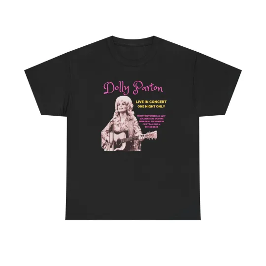 Dolly Parton Unisex Heavy T-Shirt