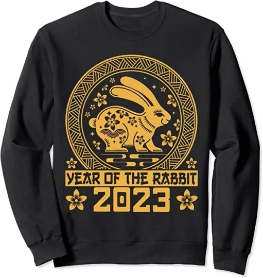Discover Happy Chinese New Year 2023 Chinese Clothing NEW YEAR Unisex Crewneck Sweatshirt