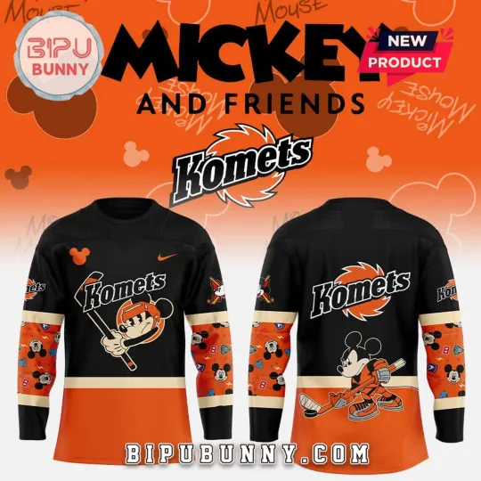 Discover Personalize Fort Wayne Komets Cartoon Hockey Shirt Men's Fan Gear Christmas Gift